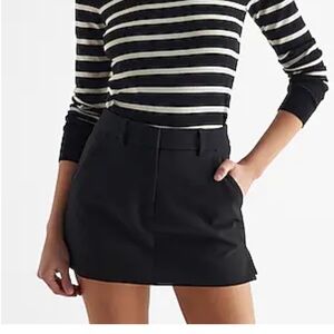 NWT Black Mini Skort